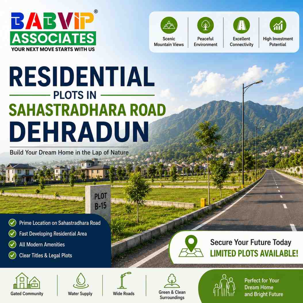 Residential plots in Sahastradhara Road Dehradun