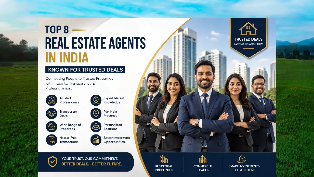 best real estate agents in India