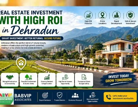 Real estate investment with high ROI in Dehradun